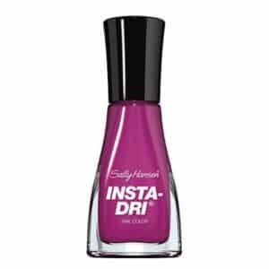 Sally Hansen's Insta Dry Nail polish in a magenta color